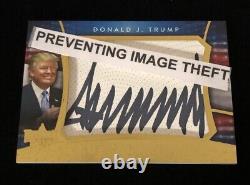 Donald Trump, 45e président, Décision 2016, Signature coupée, Carte autographe Auto Rc