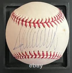 Donald Trump 45ème 47ème Président des États-Unis Balle de baseball officielle signée PSA JSA