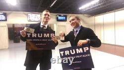 Donald Trump 45ème Président Billet de 100 $ signé autographié certifié Beckett MAGA