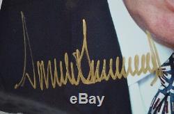 Donald Trump 45ème Président Signé 8x10 Photo Couleur