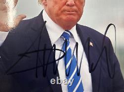 Donald Trump A Signé 8x10 Photo Autographiée Avec Coa