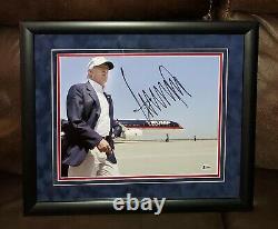 Donald Trump A Signé Autographied Framed 11x14 Beckett Bas Coa