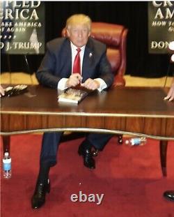 Donald Trump A Signé Autographied Hardcover Book Crippled America Jsa Coa Spence
