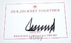 Donald Trump A Signé Notre Voyage Ensemble Livre Autographié Autographe Maga