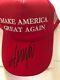Donald Trump A Signé Pour Faire De L’amerique Un Grand Chapeau Autograph 45ème Président Des États-unis