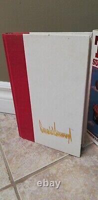 Donald Trump Authentic Signed Book'trump, Surviving At The Top First Edition