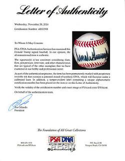 Donald Trump Authentique Signé Baseball! Psa / Adn Loa Meilleur Prix Sur Ebay