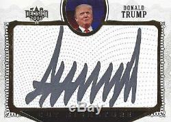 Donald Trump Autographed 2016 Décision Décision Série 1 Carte Signature De Coupe Originale