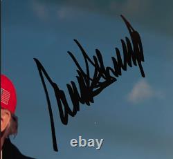 Donald Trump Autographed 8x10 Photo Avec Coa Certifié Entière Entière Signée Auto