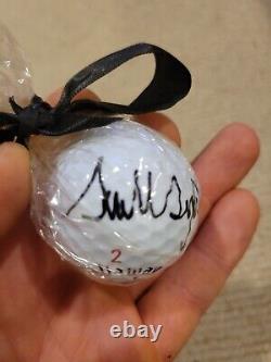 Donald Trump Autographié Balle De Golf
