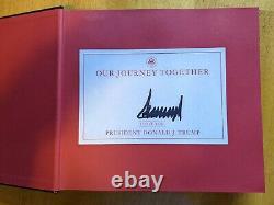 Donald Trump Autographié Livre Notre Voyage Ensemble Président Vendu 45