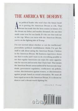 Donald Trump Dave Shiflett Livre dédicacé 'L'Amérique que nous méritons' Beckett LOA