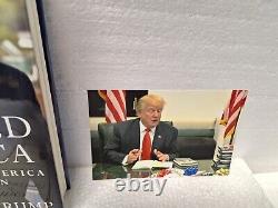 Donald Trump Édition Limitée Signé Autographié Amérique Handicapée avec COA & Photos Originales