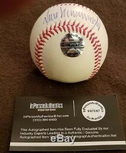 Donald Trump Hand Signed Autographed Baseball Withcoa