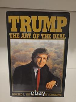 Donald Trump L'Art de l'Accord Édition Officielle Signée des Élections de 2016 H G2U