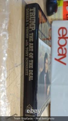 Donald Trump L'Art de l'Accord Édition Officielle Signée des Élections de 2016 H G2U