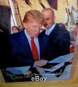 Donald Trump New York Magazine Signée À La Main Autographié, En Personne 2016 Rallye Ohio