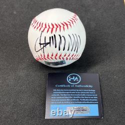 Donald Trump PRÉSIDENT Balle de baseball officielle signée à la main Hologramme COA