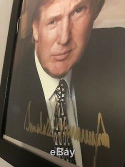 Donald Trump Photo Dédicacée 8x10