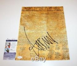 Donald Trump Pour Le Président Signe Une Déclaration D'indépendance 11x14 Photo Withcoa
