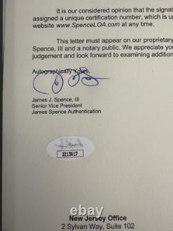 Donald Trump Président 12x16 Mat Découpé Autographié Encadré Signé USA RARE JSA