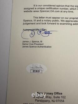 Donald Trump Président 12x16 Mat Découpe Autographié Encadré Signé USA RARE JSA