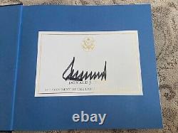 Donald Trump Président Autographe Signé Livre Save America En MAIN EXPÉDIÉ ASAP