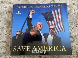 Donald Trump Président Autographe Signé Livre Save America En MAIN EXPÉDIÉ ASAP