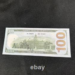 Donald Trump Signature Authentique Billet de 100 $ Accessoire de Film MAGA COA HOLO