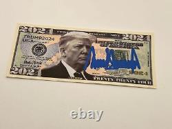 Donald Trump Signature Manuscrite Dollar Trump Signature Bleue