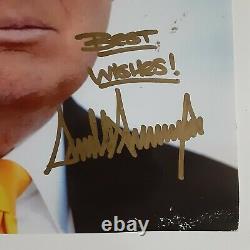 Donald Trump Signé 8x10 Image Brillante