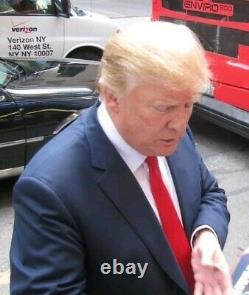 Donald Trump Signé 8x10 Photo 45e Président Des États-unis Wave Withcoa+proof