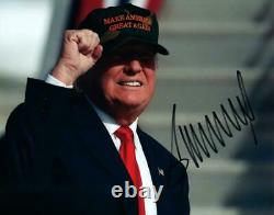 Donald Trump Signé 8x10 Photo Photo Autographié Comprend Coa