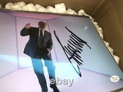Donald Trump Signé Autographié 8x10 Photo Jsa Loa Rare Snl