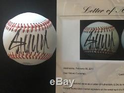 Donald Trump Signé Autographié Rawlings Officiel De La Ligue De Baseball Ga Loa Potus