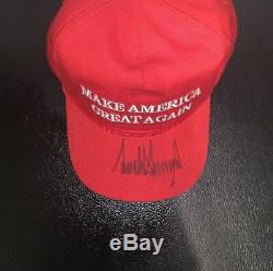 Donald Trump Signé Maga Hat 2016