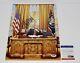 Donald Trump Signé Psa / Dna 11x14 Autographiée Photo 45ème Président Usa Maga Oval