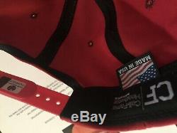 Donald Trump Signed 2016 Rouge Fabriqué Aux États-unis À Cali-fame Maga Hat Global Ga Coa Loa $$$
