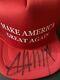 Donald Trump Signée À La Main Hat Avec Coa