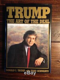 Donald Trump, The Art Of The Book Accord Signé, Première Édition