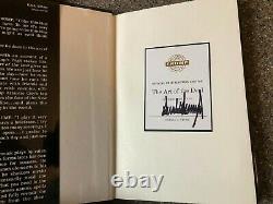Donald Trump The Art Of The Deal Signé Livre Officiel De L'édition Électorale 2016