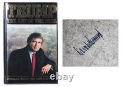 Donald Trump a signé la première édition du livre 'The Art of the Deal' en version reliée BAS #AE13605