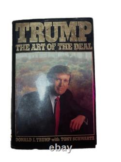 Donald Trump a signé la première édition / premier tirage – L’Art de la négociation