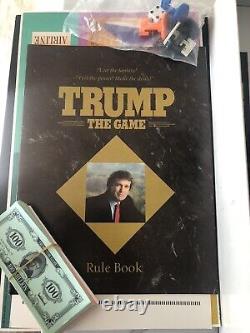 Donald Trump a signé le jeu de société Trump the Game de 1989