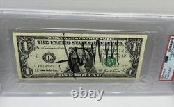 Donald Trump a signé un billet de dollar authentifié par PSA encapsulé