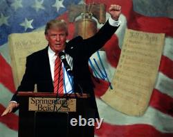 Donald Trump a signé une photo de 8x10 avec authentification COA