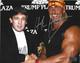 Donald Trump Et Hulk Hogan Photo Signée 8x10 Trump Plaza Avec Certificat D'authenticité Maga