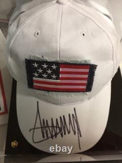 Donald Trump, photo vintage 8 x 10, signée à la main et autographiée, New York, avec certificat d’authenticité (COA)