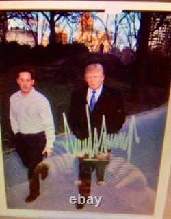 Donald Trump, photo vintage 8 x 10, signée à la main et autographiée, New York, avec certificat d’authenticité (COA)