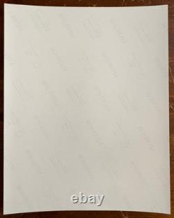 Donald Trump photographiée 8x10 mate signée et autographiée avec certificat d’authenticité (COA)